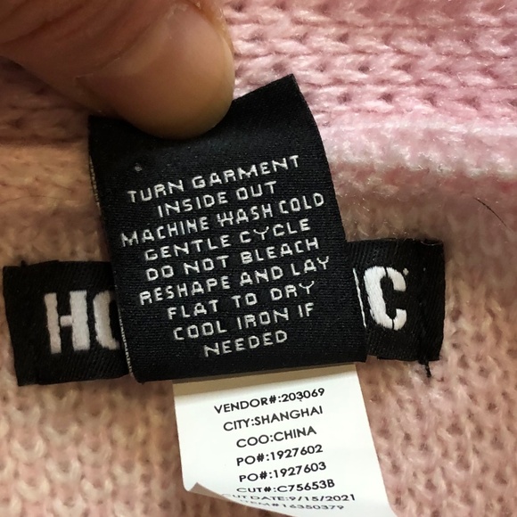 Hot Topic Barbiecore Pink Cow Print Button Down Sweater Cardigan size 3 Pink - Picture 6 of 10